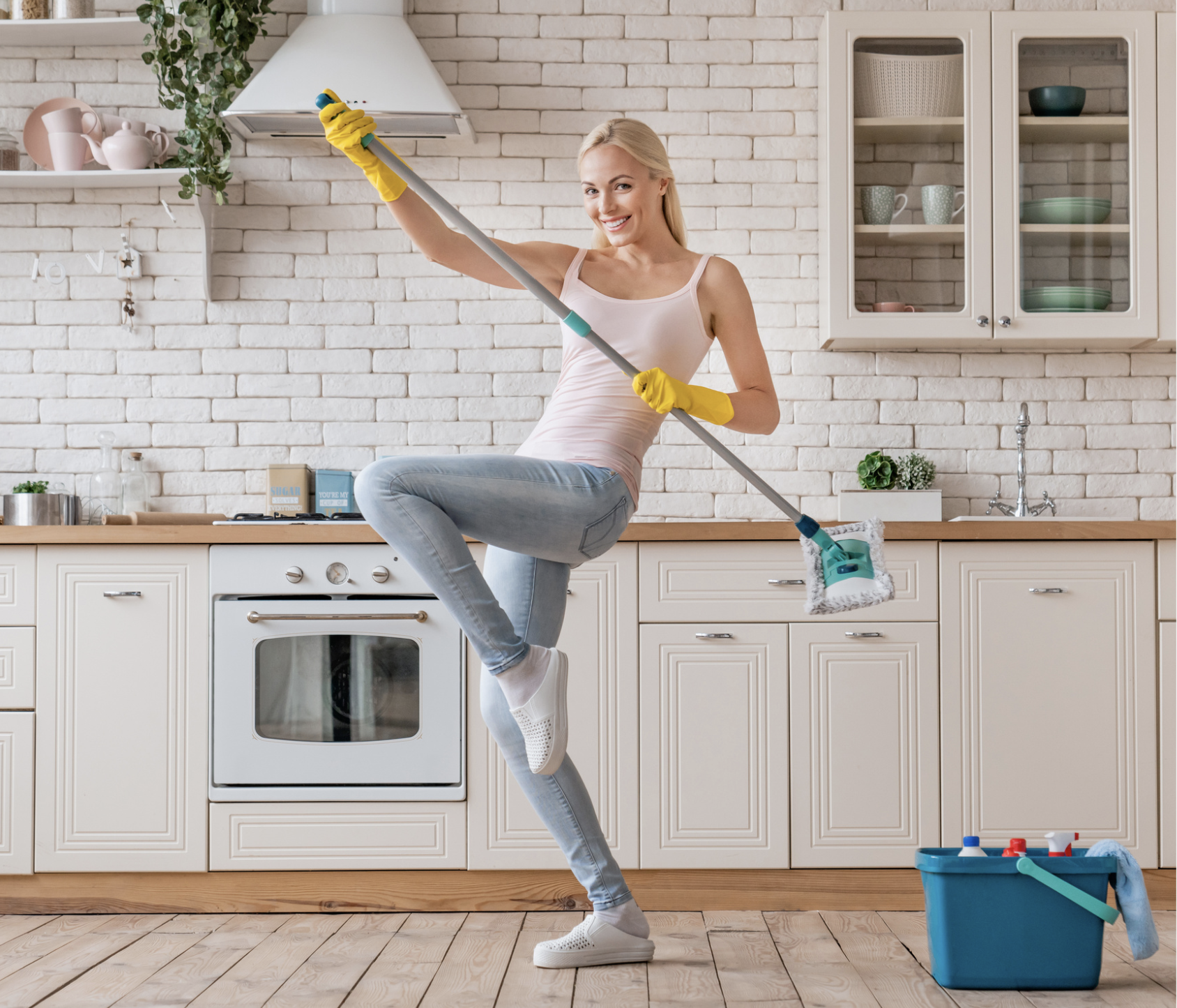 How to Mop your Tile Floor Without Just Spreading Dirt Around