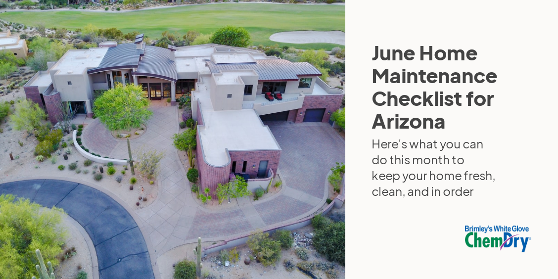 August Home Maintenance Checklist for Arizona