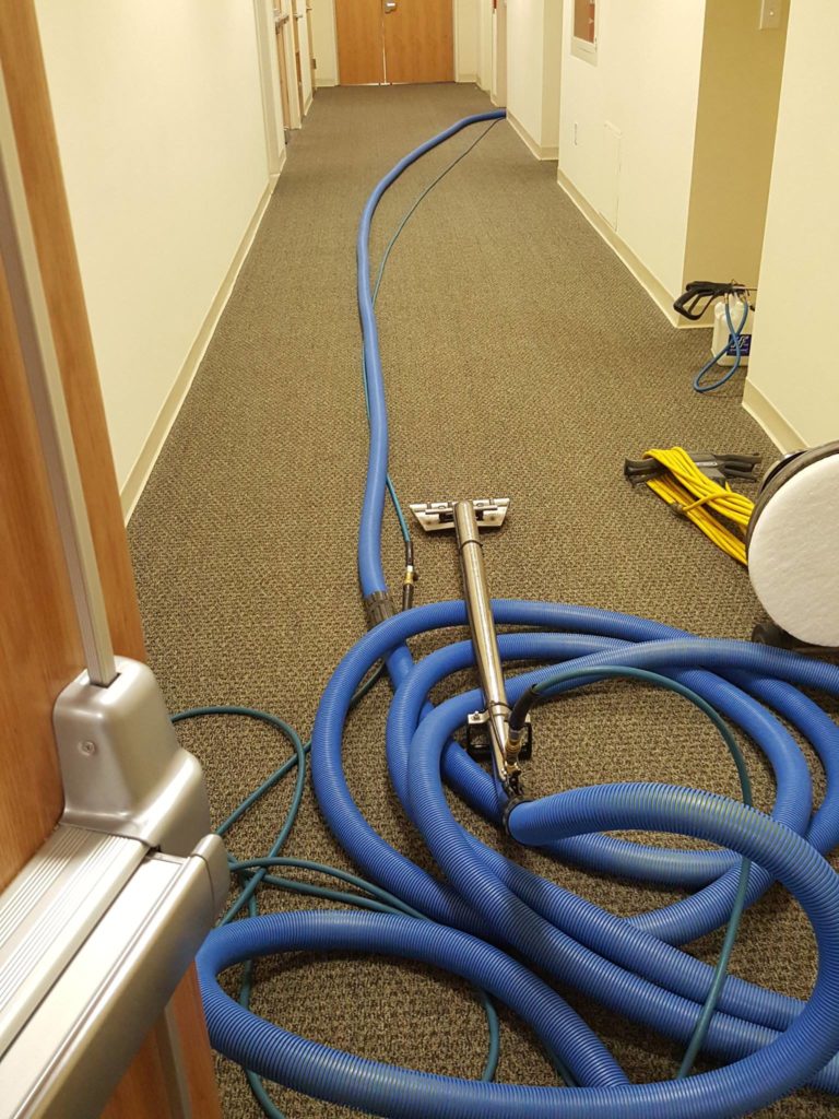Cleaning Commercial Carpet